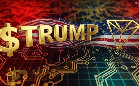 Trump $TRUMP Meme Coin Sets Sail on Tron Network Amid Justin Sun’s High-Stakes Crypto Play