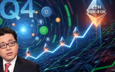Tom Lee Predicts Crypto Outperformance in Q4 — Ethereum Could Hit $10K–$12K by Year-End