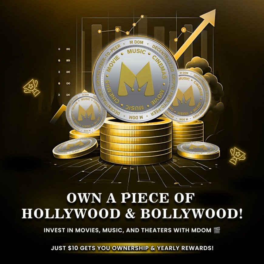 MovieDOM’s $MDOM Token Brings Fractional Ownership to Film, Music, and Mini Multiplexes
