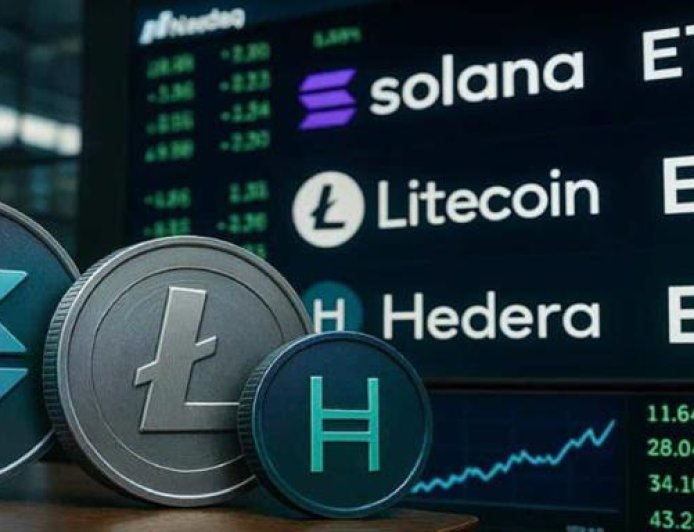 Weak Debut for Solana, Litecoin & HBAR ETFs Signals Caution Among Investors