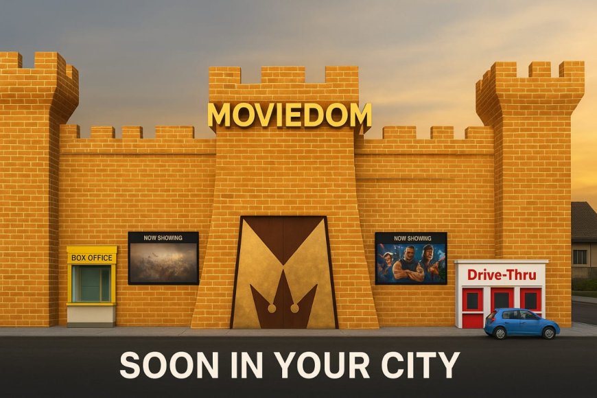 MovieDOM Announces Launch of 100-Seater Twin-Screen Mini-Multiplexes Across India, Bridging Cinema and Crypto for B & C Cities