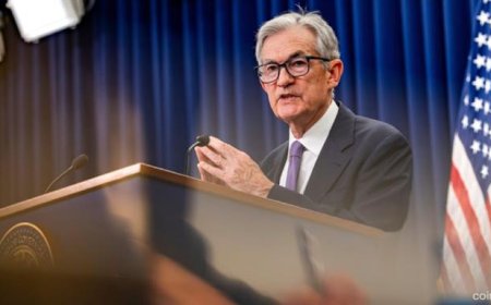 Fed Chair Powell Signals 2025 Rate Cuts — Crypto Market Reacts With Caution Amid Global Shift