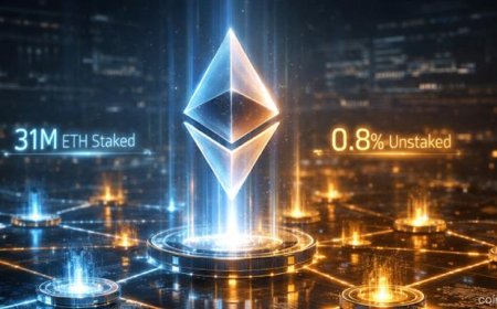 Ethereum Staking Remains Near Record Levels — Almost No One Is Unstaking, Signaling Growing Investor Confidence