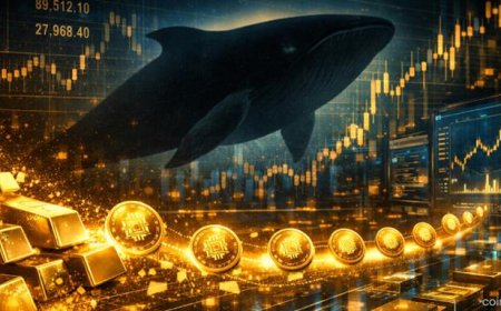 Crypto Whale Accumulates Nearly $7M in Gold-Backed XAUT Tokens From Bybit