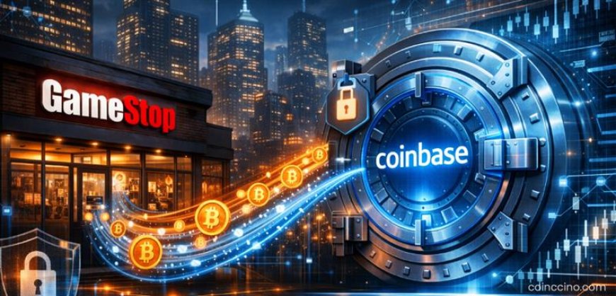 GameStop Moves Bitcoin Holdings to Coinbase, Signaling Strategic Shift in Crypto Custody