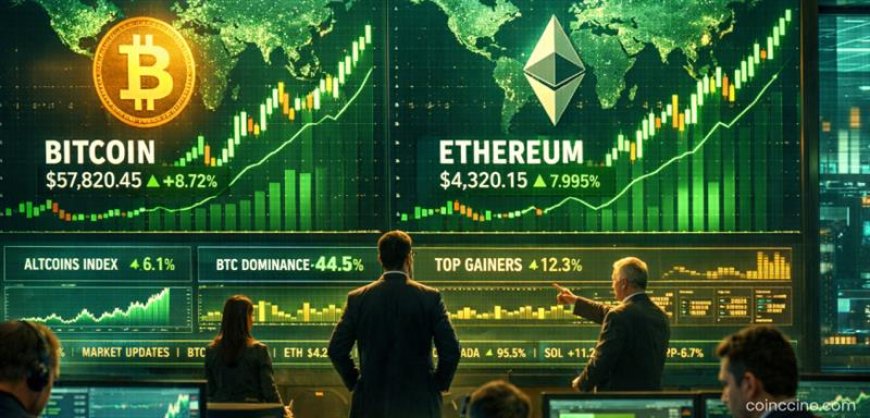 Crypto Market Rallies on January 28, 2026 — Here’s What’s Driving Prices Higher Today