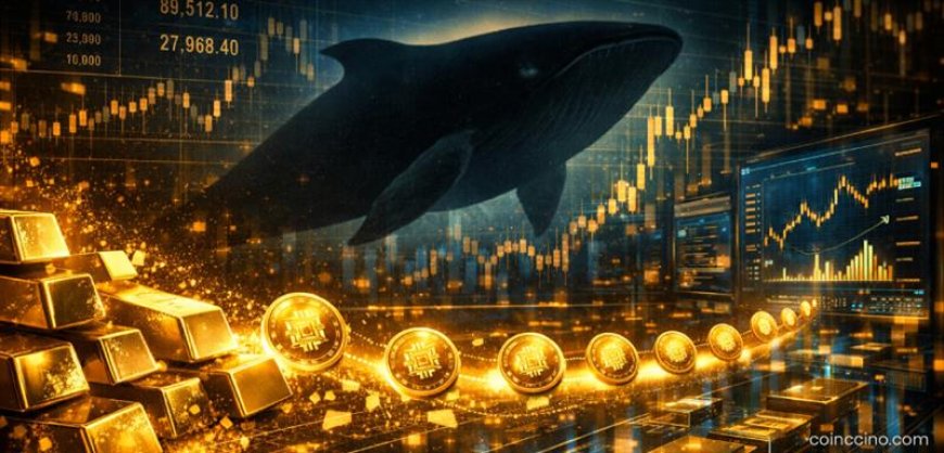 Crypto Whale Accumulates Nearly $7M in Gold-Backed XAUT Tokens From Bybit