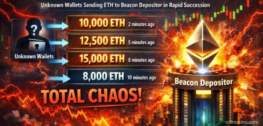 Ethereum Slides as Massive Whale Activity Triggers Short-Term Selling Pressure