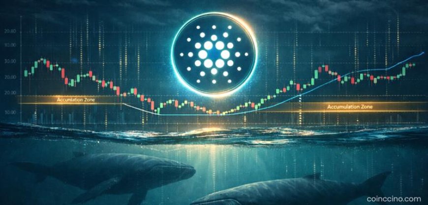 Cardano Slips to Range Lows as ADA Whales Accumulate Below $0.35
