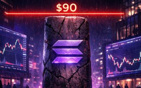 Solana Trades Heavy Below $90 as Sellers Maintain Pressure