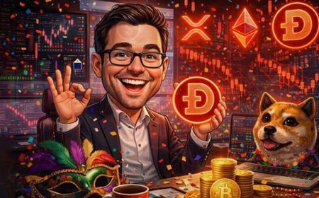 Carnival Holiday Starts in Deep Red as XRP, Ethereum, and Dogecoin Post Sharp Losses