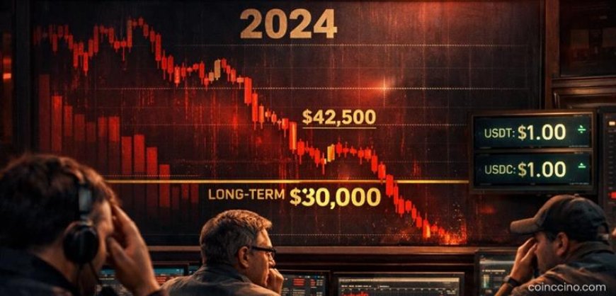 Bitcoin Slides to 15-Month Low as Price Revisits Key 2024 Levels