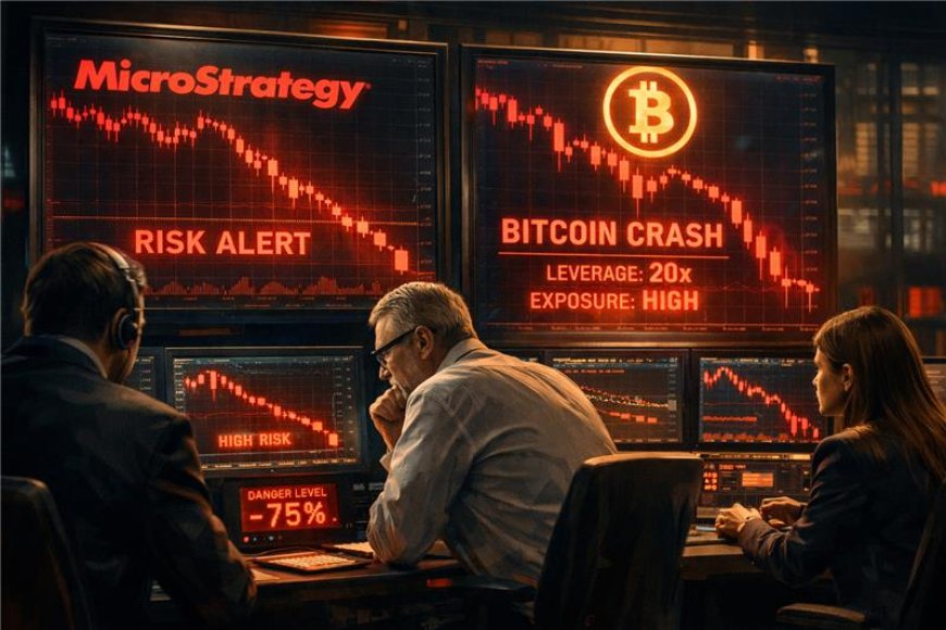 MicroStrategy Stock Faces Heavy Pressure as Analysts Warn of Up to 35% Downside Risk