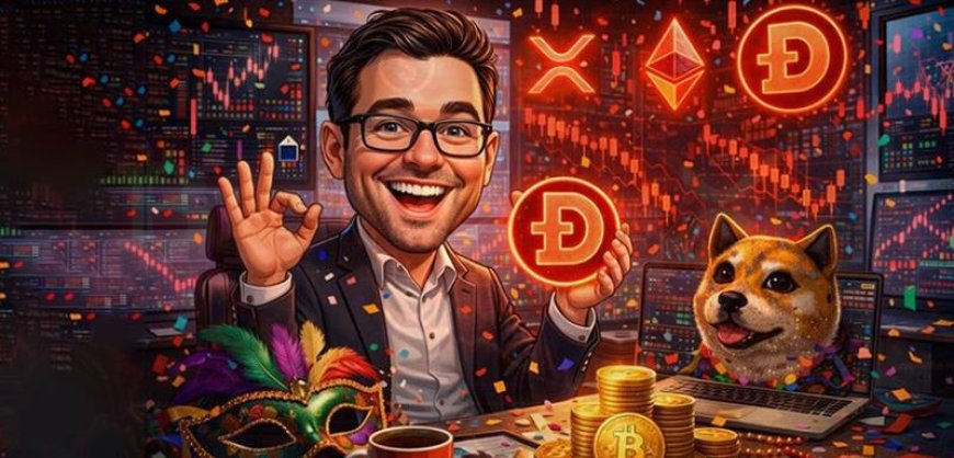 Carnival Holiday Starts in Deep Red as XRP, Ethereum, and Dogecoin Post Sharp Losses