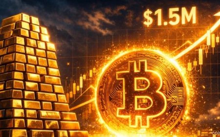 Adam Back Predicts Bitcoin Could Reach $1.5 Million if It Matches Gold’s Market Value